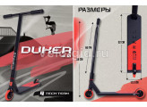 Трюковый самокат TT Duker 4.0 Красный